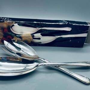 STUDIO NOVA Silver-Plated Salad Serving Set